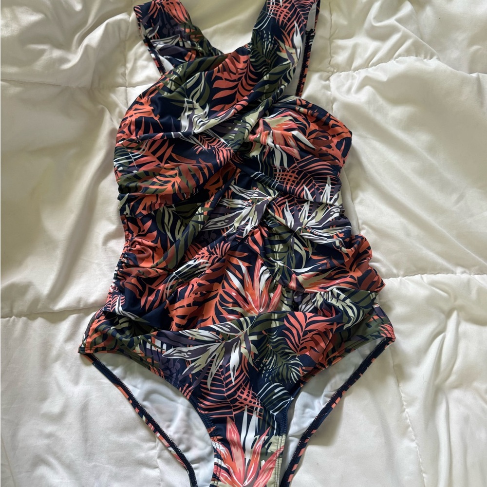Tropical Print Women’s Swimsuit